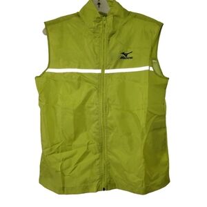 Mizuno Reflective Running Vest NWT /High-Vis Yellow/Airflow Tech Size Medium